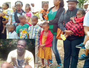 Pastor arrested with 12 stolen children