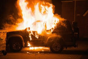 3 Men Arraigned For Allegedly Setting N6m Jeep On Fire.